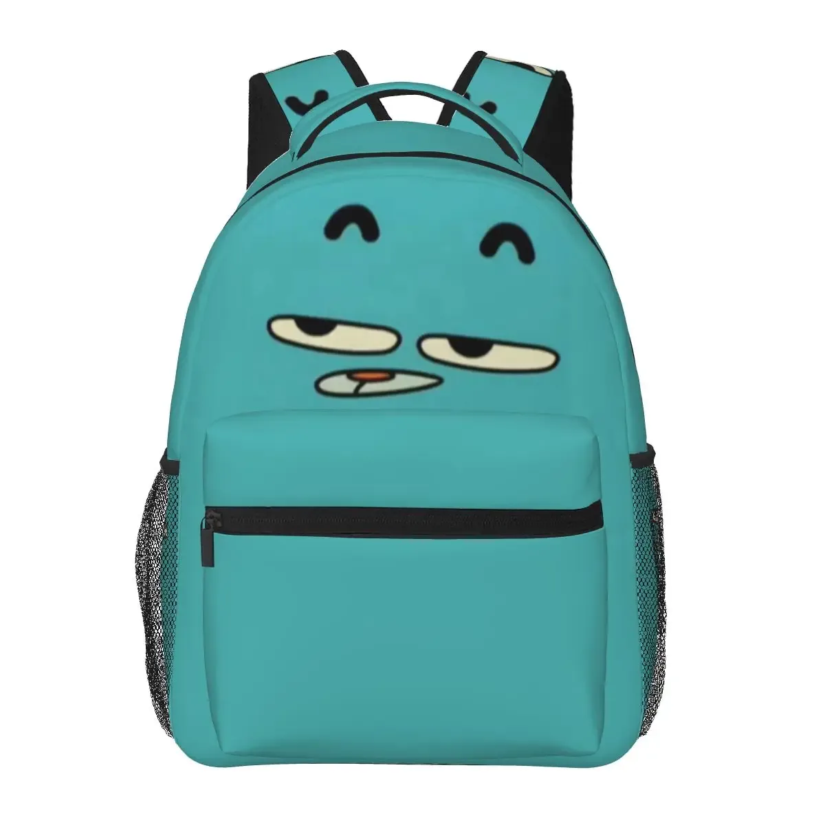 sac à dos gum gumball pour garçons et filles, cartable pour étudiants, sac de voyage à motif de dessin animé, sac à bandoulière de grande capacité