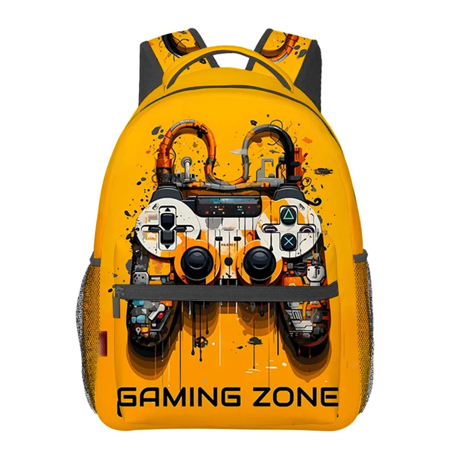 sacs à dos pour manettes de jeu pour garçons/filles, meilleurs cadeaux pour enfants, sacs pour ordinateur portable à dessin animé 2d, cartable pour adolescents, loisirs en plein air