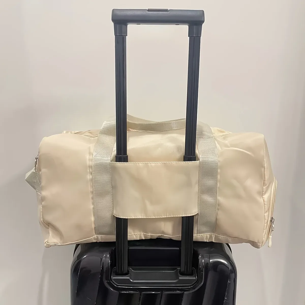 sac de voyage pour couple orné de strass, grande capacité, bandoulière, housse de protection pour bagages, sac de sport, sac de lune de miel, cadeau de mariage, sac de voyage