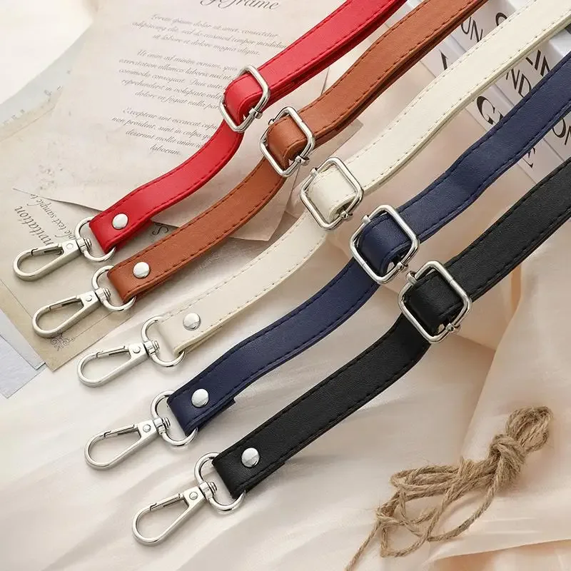 sangle de sac à bandoulière en cuir pu, double couche, ceinture de remplacement, poignée de sac à main, accessoires de sac, 130cm de long, initié