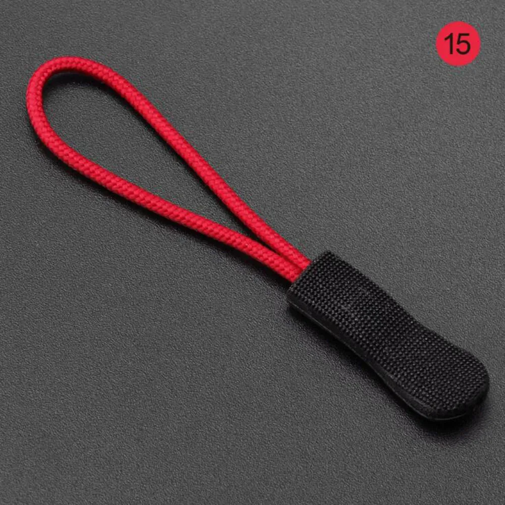 tirette de fermeture éclair, cordon de fermeture éclair, fermeture éclair, fermeture éclair, tête de remplacement, fixation de boucle, valise, vêtements, 1 pièce/lot