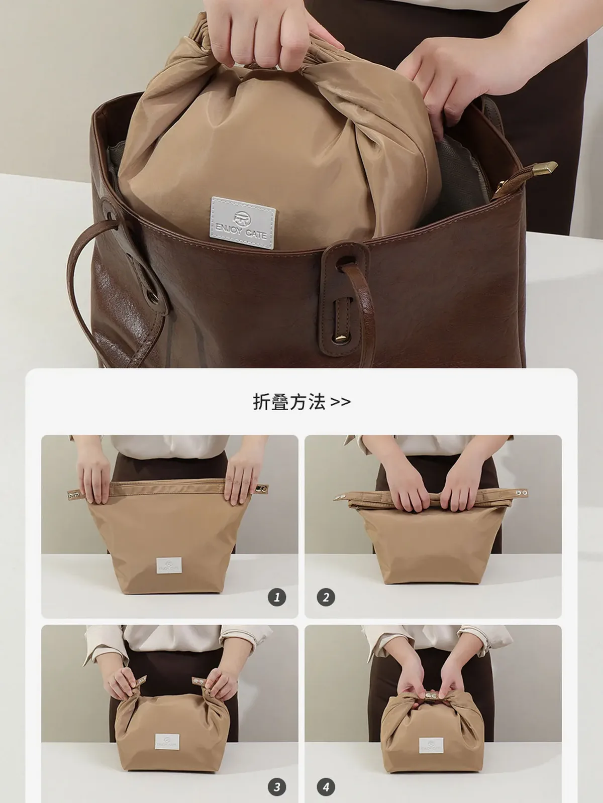 1pc nouveau sac fourre-tout pour boîte à lunch, sac isotherme imperméable, portable, grande capacité, pour employés de bureau, boîte à lunch pour étudiants, sac bento