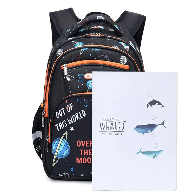 sac à dos multifonctionnel mignon de grande capacité pour enfant garçon, école primaire, maternelle, présв, 14 pouces
