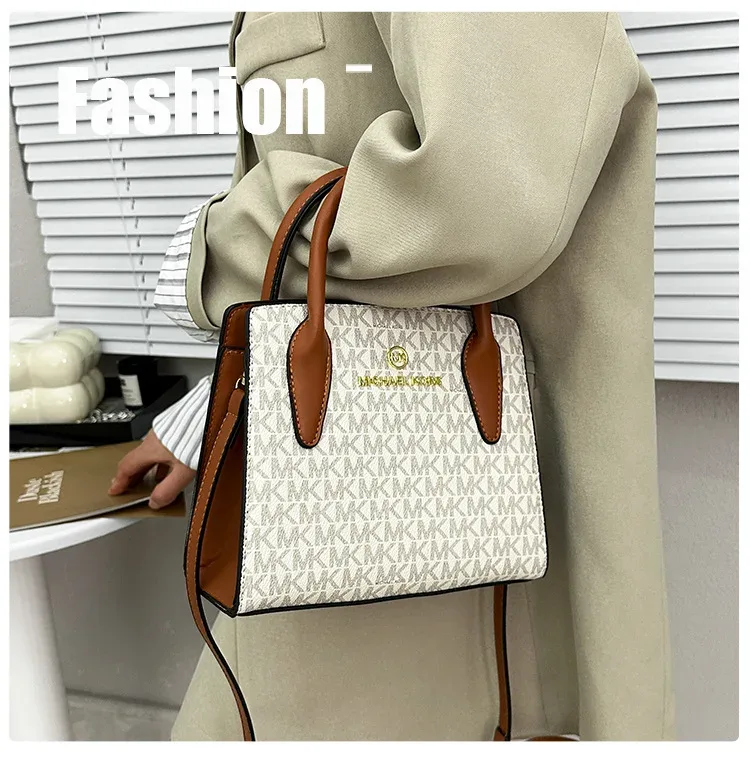 nouveau sac à bandoulière décontracté pour femme michael kors, sac à main mk, sac de voyage d'affaires, sac multifonctionnel à motifs.