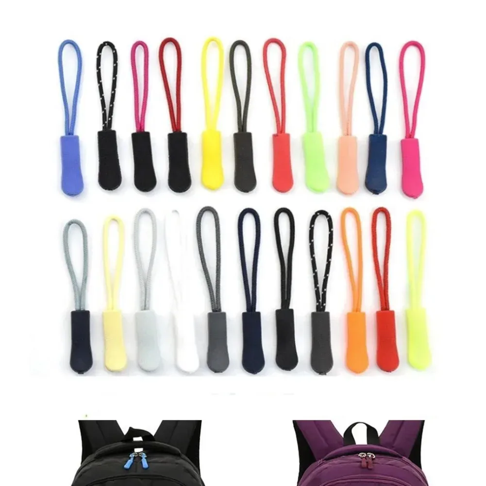 fixateur d'étiquette de ulavec clip de remplacement, extracteur de fermeture éclair, clip cassé, accessoires de sac, valise de voyage, tente, 10 pièces