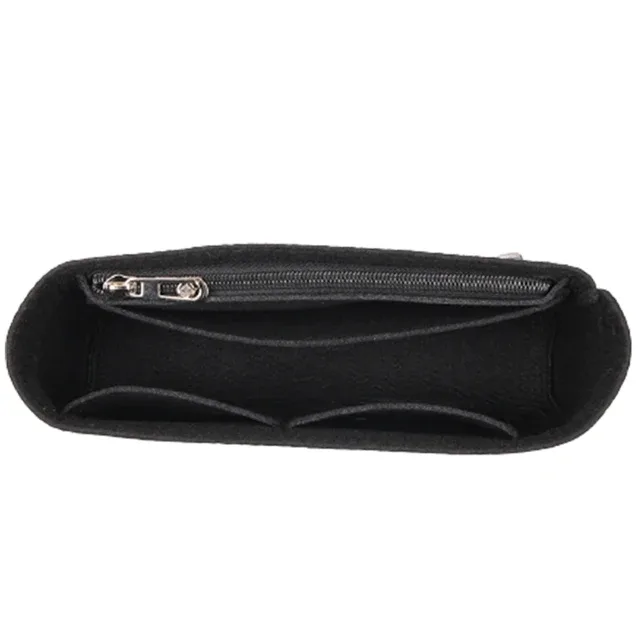 pour chanel19 sac à main à rabat feutre tissu insérer sac organisateur maquillage sac à main organisateur voyage sac à main intérieur sacs à cosmétiques