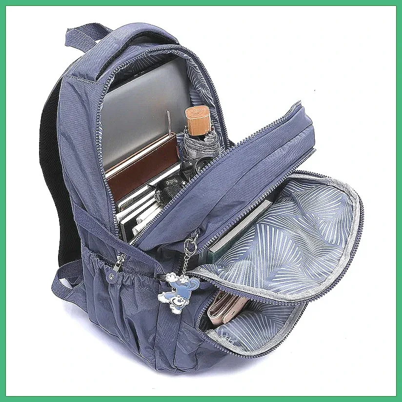 sac à dos léger et imperméable pour ordinateur portable, pour hommes et femmes, sac d'école pour lycéens, sac à dos de randonnée et de voyage