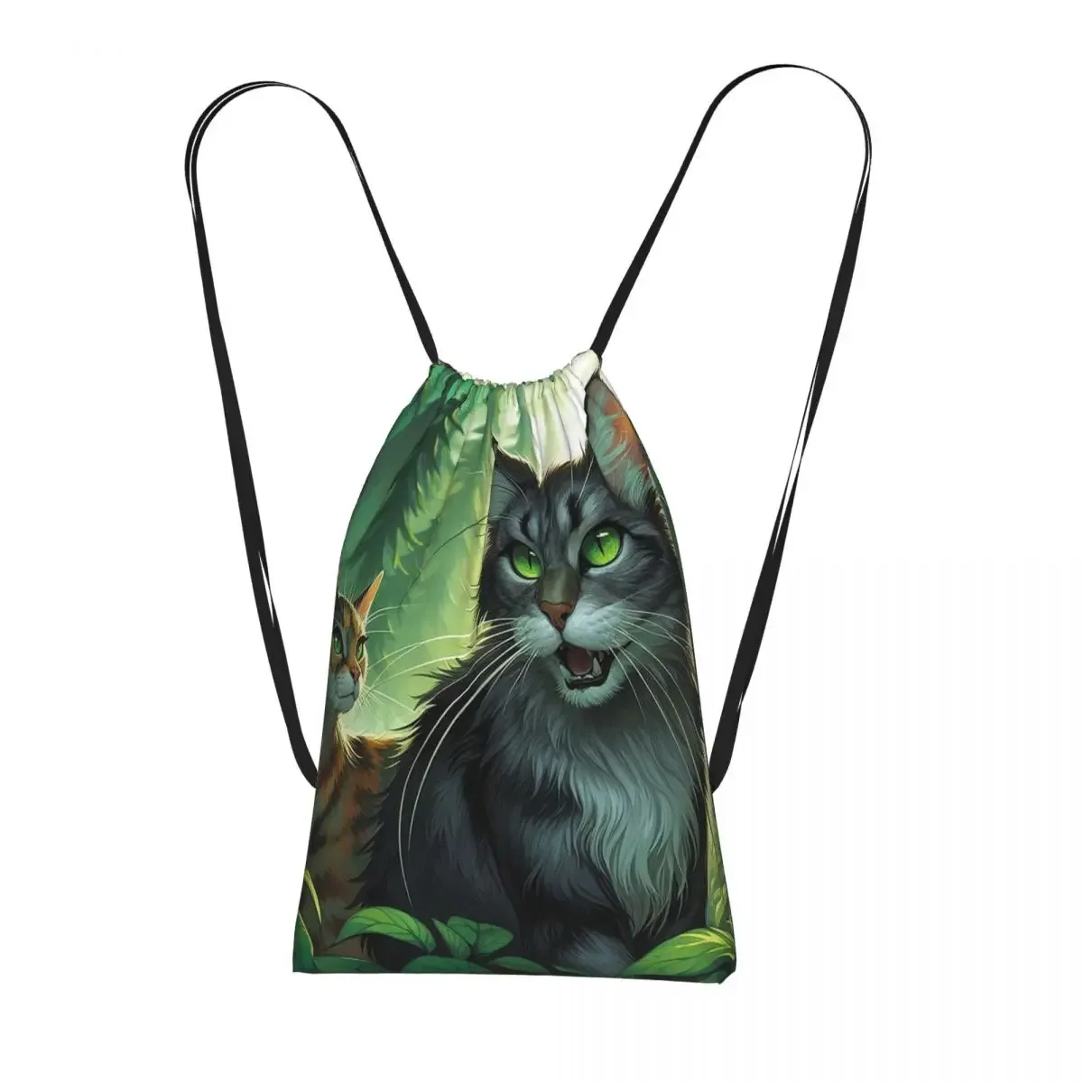sacs à dos warrior cats, sacs multifonctions à cordon, sacs pour articles divers, sacs à livres pour les voyages et l'école