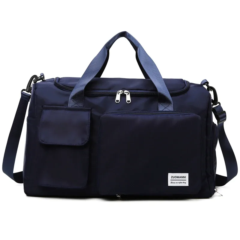 sac de voyage à main de grande capacité pour femmes, sacs de sport de nuit avec compartiment à chaussures, sacs de sport et de fitness pour femmes, 2024