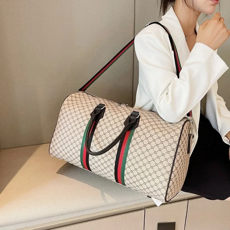 sac de voyage unisexe tendance, sac de sport imperméable de haute qualité, grande capacité, sac de cabine professionnel, sacs à main de luxe de créateur