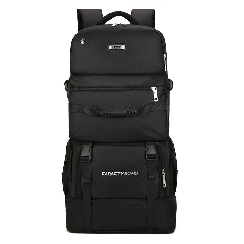 sac à dos pour homme, sac à dos de très grande capacité de 90 litres, sac de voyage, sac de voyage décontracté pour le camping en plein air, les voyages d'affaires, les sports, les voyages en montagne, le sac d'école
