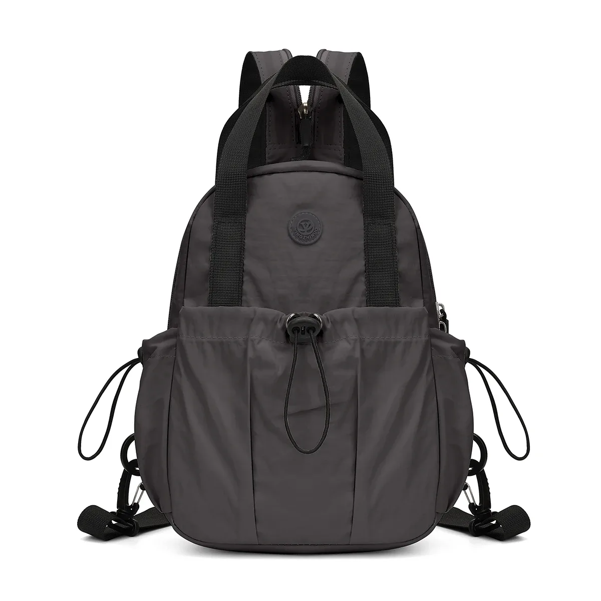sac de poitrine pour étudiant, sac bandoulière, sac de voyage multifonctionnel double usage pour femme, léger, tendance, sac à dos polyvalent pour les trajets quotidiens