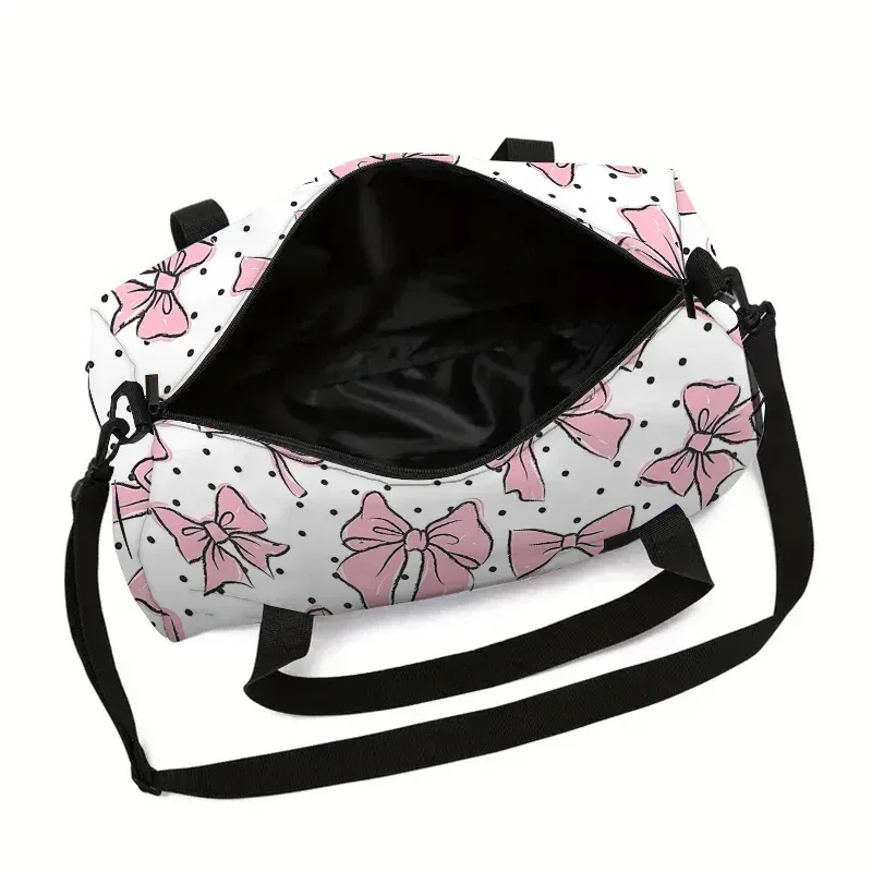 sac de voyage rose papillon grande capacité pour garçons/filles, meilleurs cadeaux, sacs de voyage 2d de dessin animé pour enfants, sac de sport extérieur