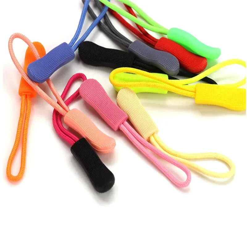 extracteur de traction de fermeture éclair, 20 pièces, clip de remplacement d'étiquette de corde, fixateur de boucle cassée, languette de cordon de fermeture éclair, sac de voyage, valise, tente, sac à dos