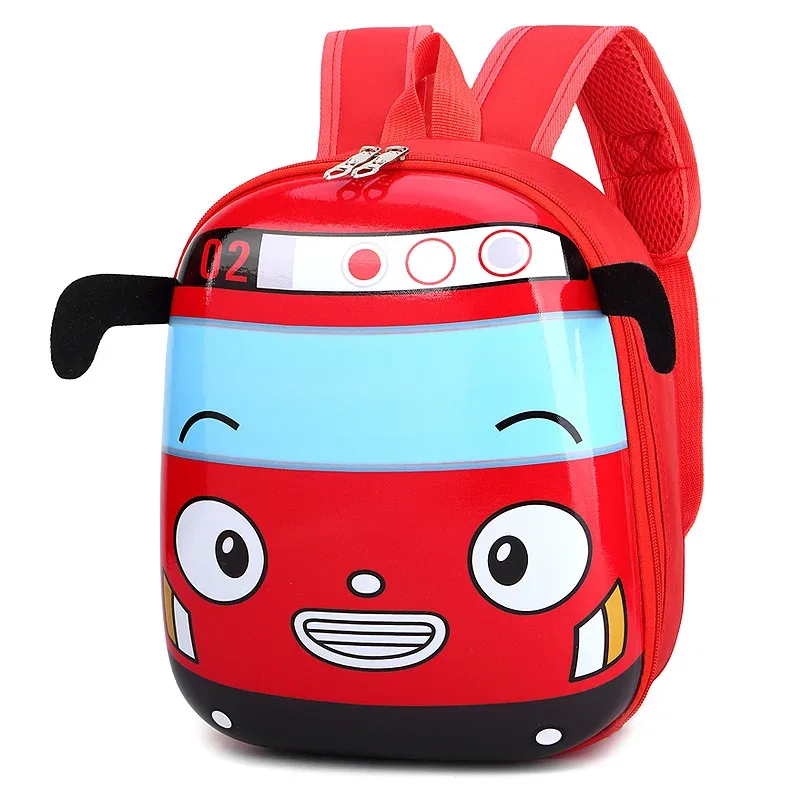 Sacs à dos 3D Bus sac d'école stéréo enfants garçons maternelle sac à dos enfants dessin animé sacs sacs d'école Mochila Escolar