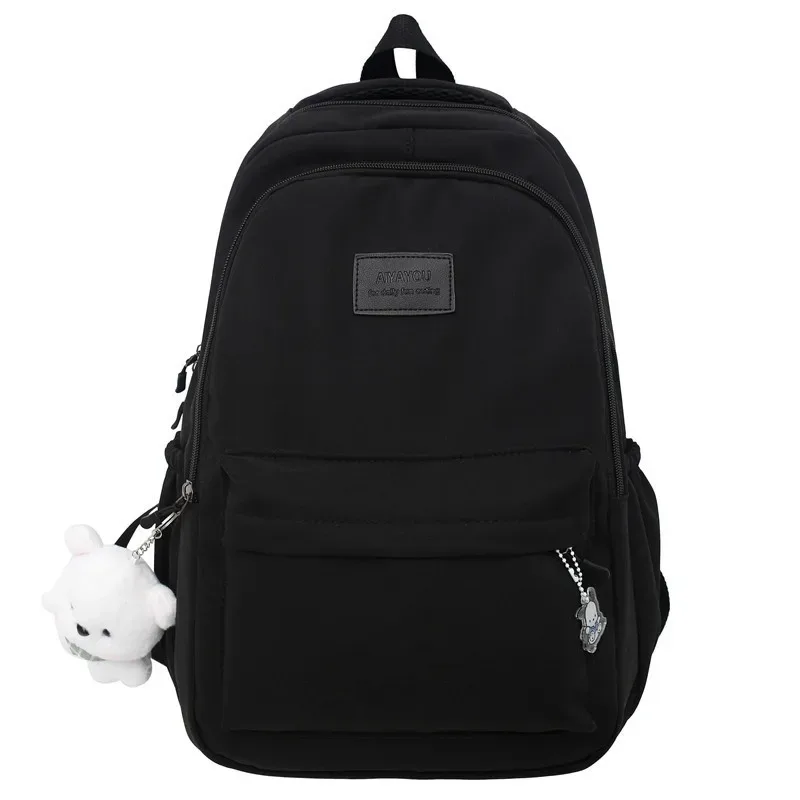 nouveau sac à dos tendance pour femme et homme, grande capacité, imperméable, pour collège, ordinateur portable, école, voyage, fille, mignon et cool