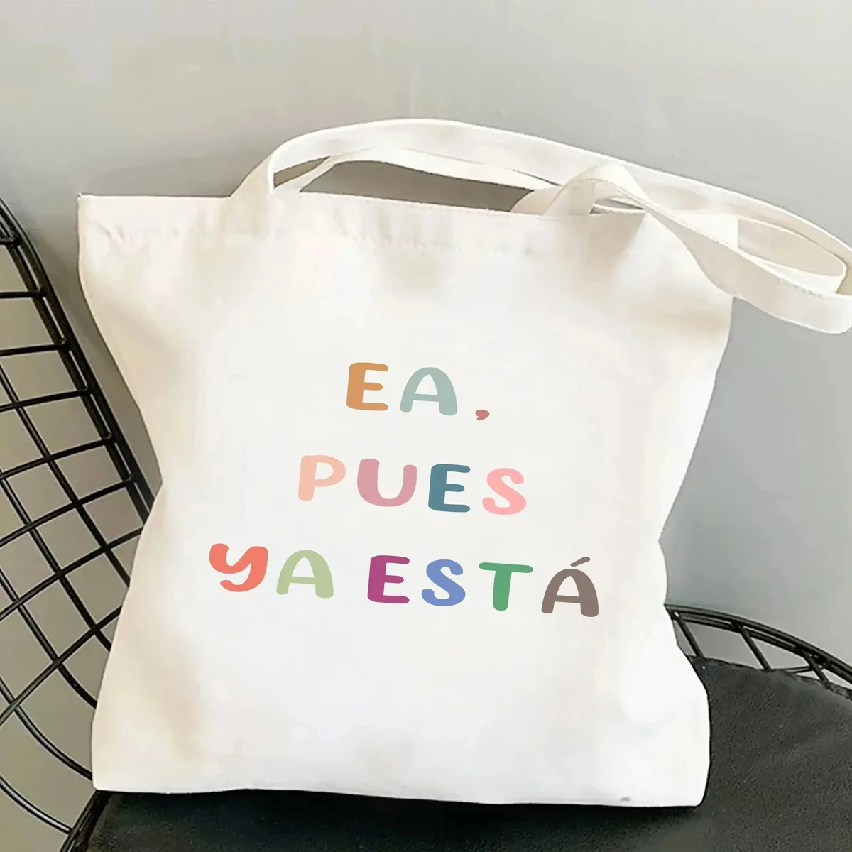femmes sac à bandoulière graphique harajuku shopper sacs grande capacité toile fourre-tout sac à main sans fermeture éclair eco décontracté fille sacs à main