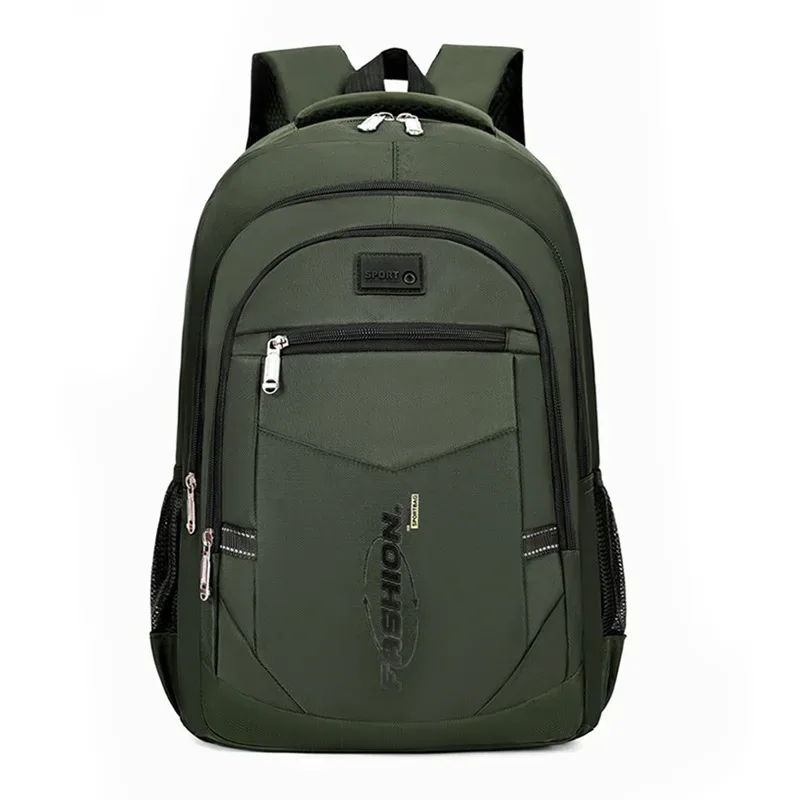 sac à dos de voyage d'affaires de grande capacité pour hommes, sac à dos pour ordinateur portable, tendance, sacs à double épaule pour collège et lycée, en vente