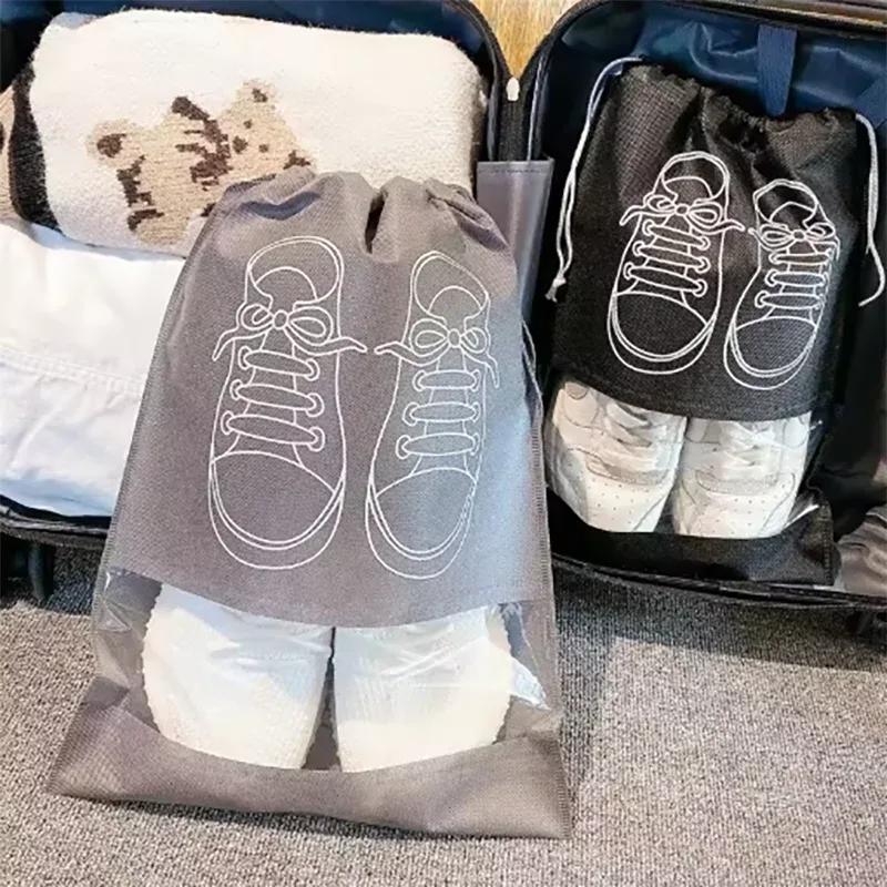 sac de rangement pour chaussures, 2/5/10, organisateur de placard, sac portable de voyage non tissé, poche éta