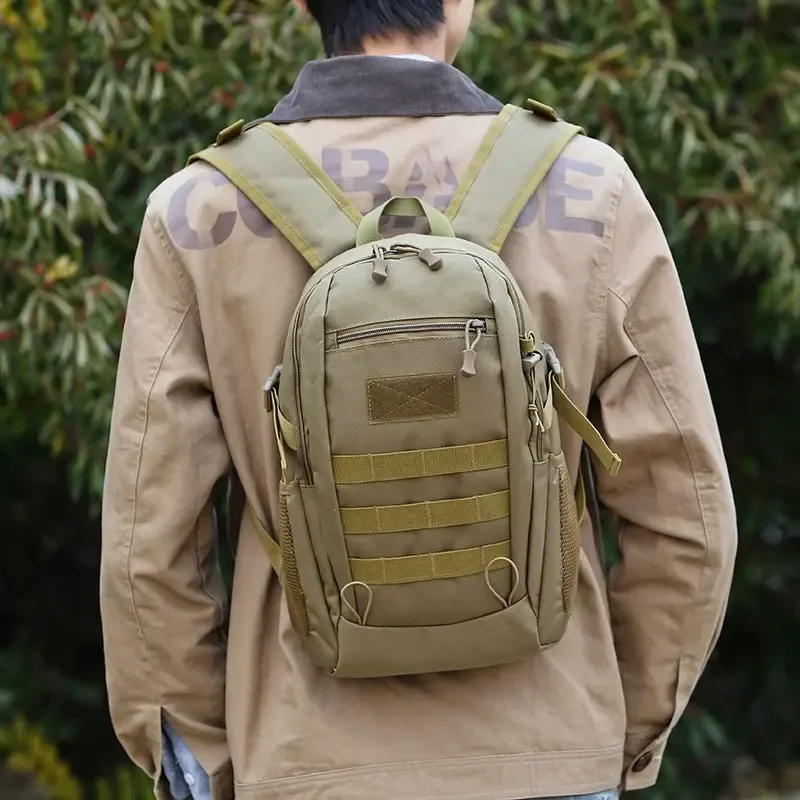 Sac à dos tactique extérieur grand tissu en Nylon imperméable hommes randonnée sport hommes sacs à dos Camouflage sac à dos sacs à dos pour hommes