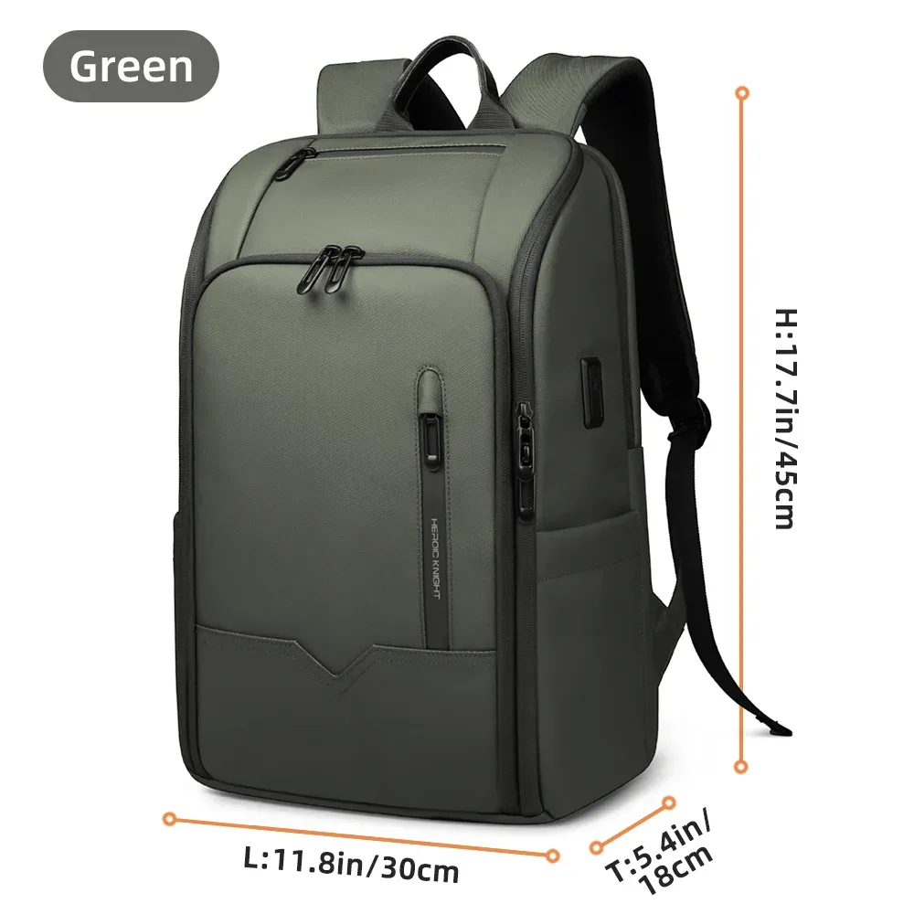 hcankcan-sac à dos étanche pour ordinateur portable pour homme, grande capacité, sacs à dos d'affaires, voyage, randonnée, sac à dos scolaire, 03, sac de travail