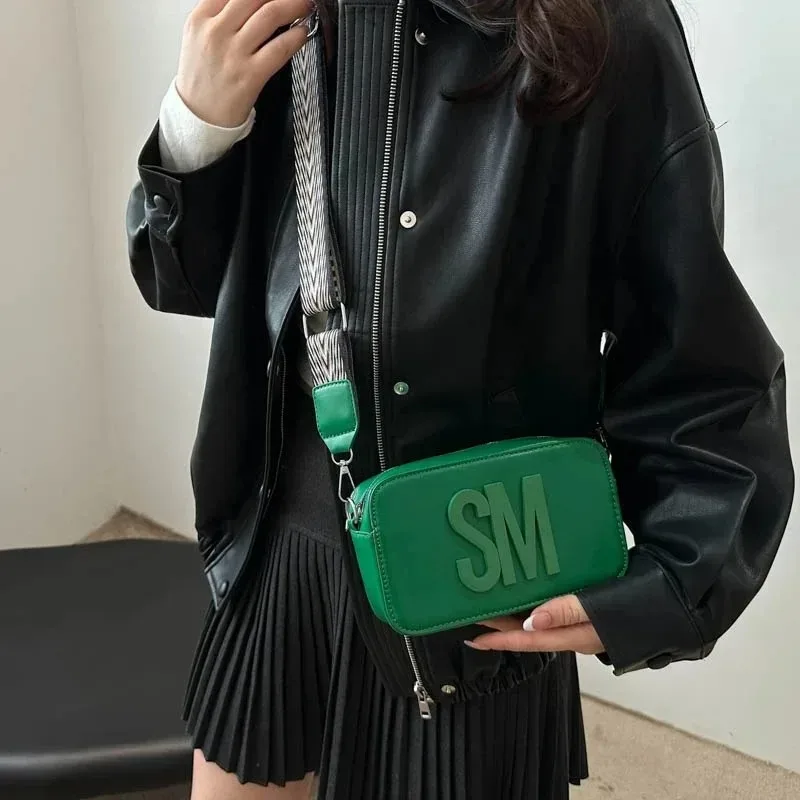 2026 steve madden sac à bandoulière polyvalent et tendance pour femme, petit sac couleur bonbon avec large sangle, sac pour appareil photo