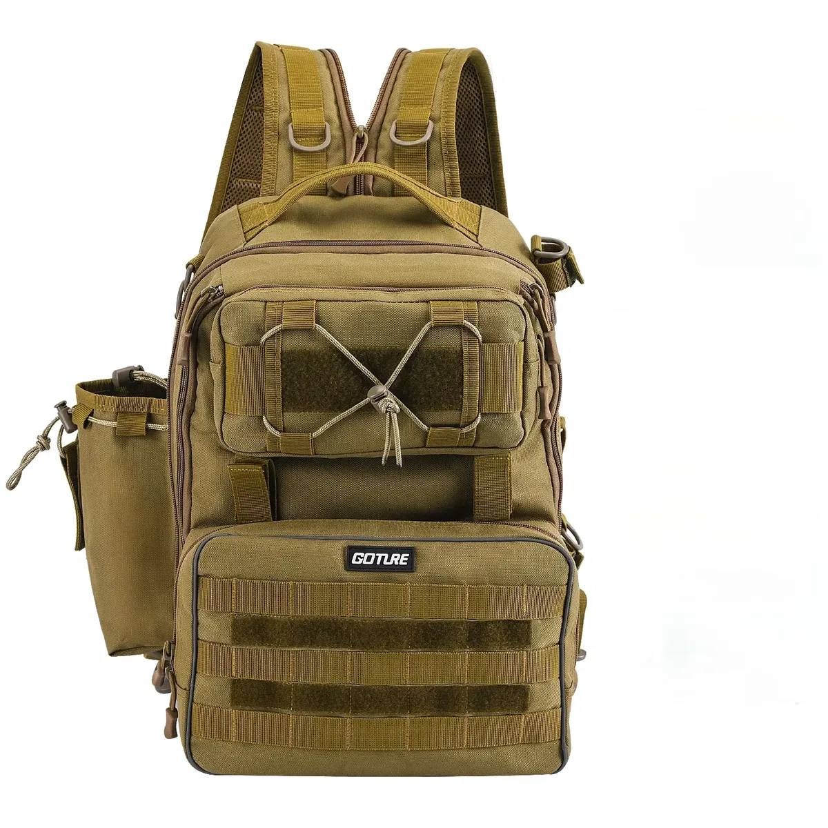 sac à dos tactique goture, style sac à dos, imperméable, nylon 600d, grande capacité, randonnée, camping, voyage, sac de plein air