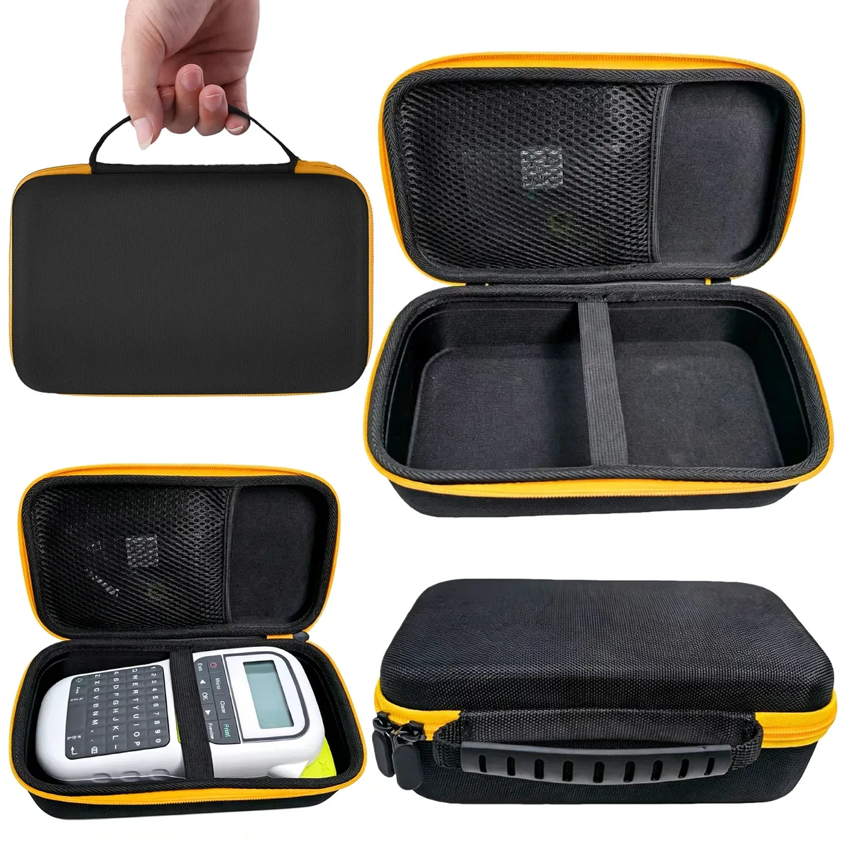 étui de transport rigide pour étiqueteuse brother pth110 pth111 pro pte110, sac de rangement en nylon à coque rigide en eva