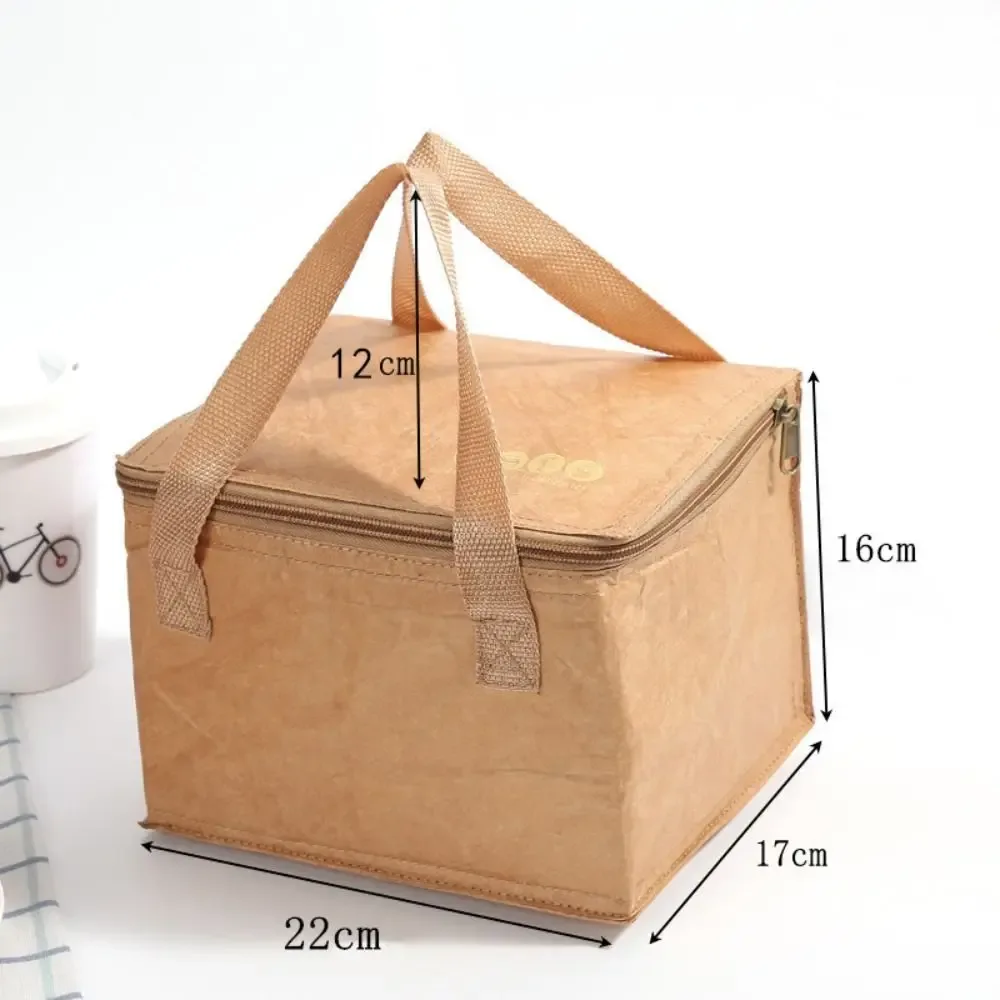 organisateur de petit déjeuner, glacière étanche, boîte à déjeuner, sac à déjeuner étanche, sacs à main alimentaires, sacs en papier kraft, fourre-tout en toile