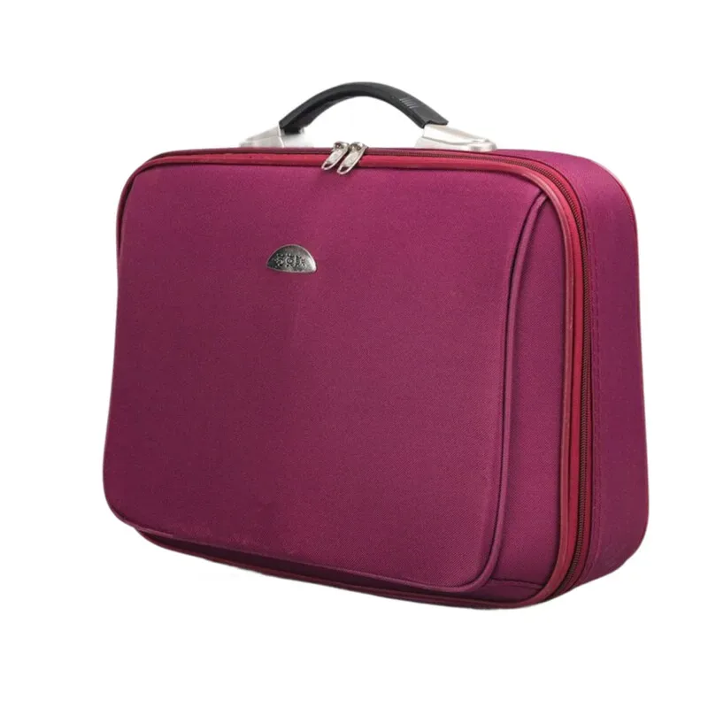 sac de voyage multifonctionnel pour ordinateur portable, porte-documents en toile pour hommes, sac messager de travail d'affaires avec serrure, convient pour ordinateur portable de 15 pouces
