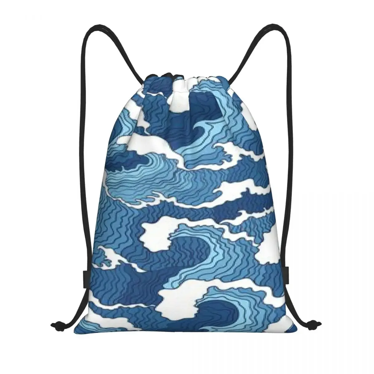 sac à dos personnalisé kimetsu no yaiba nezuko avec cordon de serrage, sac de sport pour femmes, sac d'entraînement demon slayer anime manga