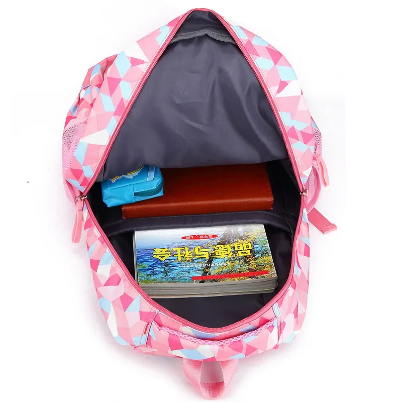 sac à dos d'école de grande capacité pour enfants et adolescents, pour garçons et filles de 3-6 ans, nouvelle collection