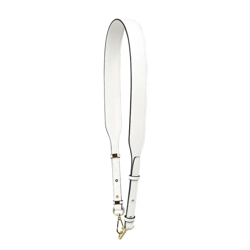 sac à bandoulière en cuir véritable de luxe réglable 109cm-117cm, sangle de sac à main, accessoires de remplacement