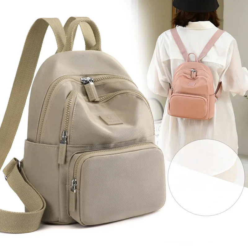sac à dos de loisirs étanche pour femmes, sacs de voyage multifonctions pour filles, petits sacs à dos imprimés wind, mode féminine, nouveau