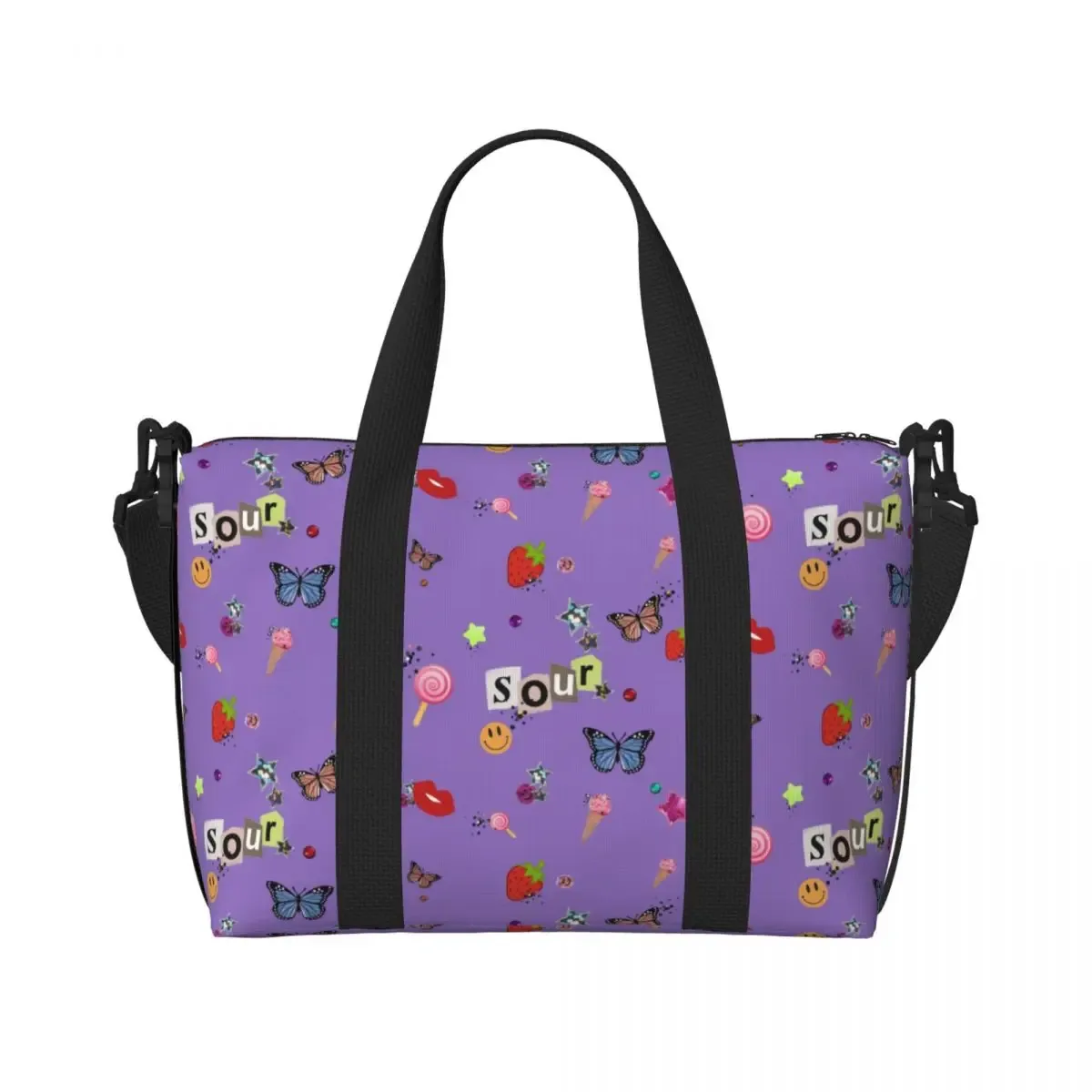 sac fourre-tout personnalisé olivia guts world tour pour femme, grande capacité, chanteuse américaine, auteurs-composeurs, salle de sport, plage, sacs de voyage, 2024