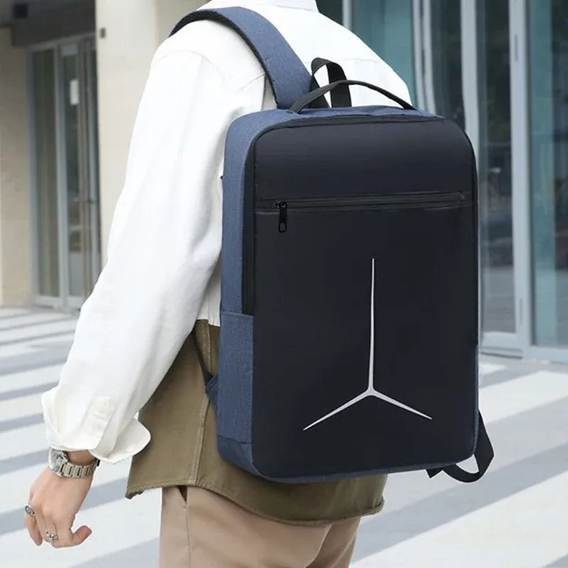 sac à dos unisexe pour ordinateur portable, tissu oxford, résistant à l'eau, grande capacité, décontracté, pour le travail quotidien, les voyages, l'école