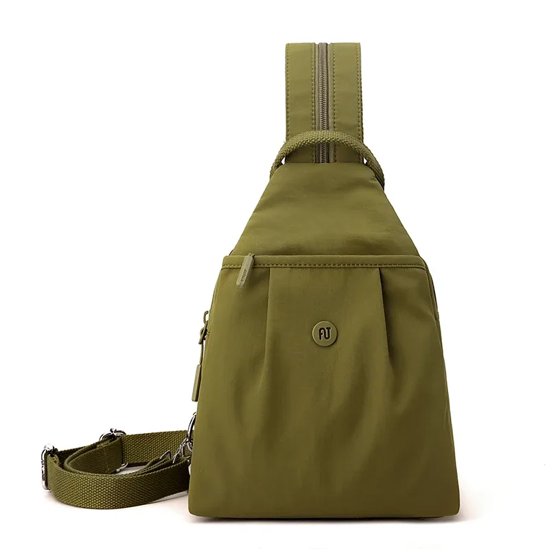 aotian sacs à dos imperméables multifonctionnels poitrine bandoulière sacs à bandoulière pour femmes adolescentes voyage sac de bouteille d'eau en nylon