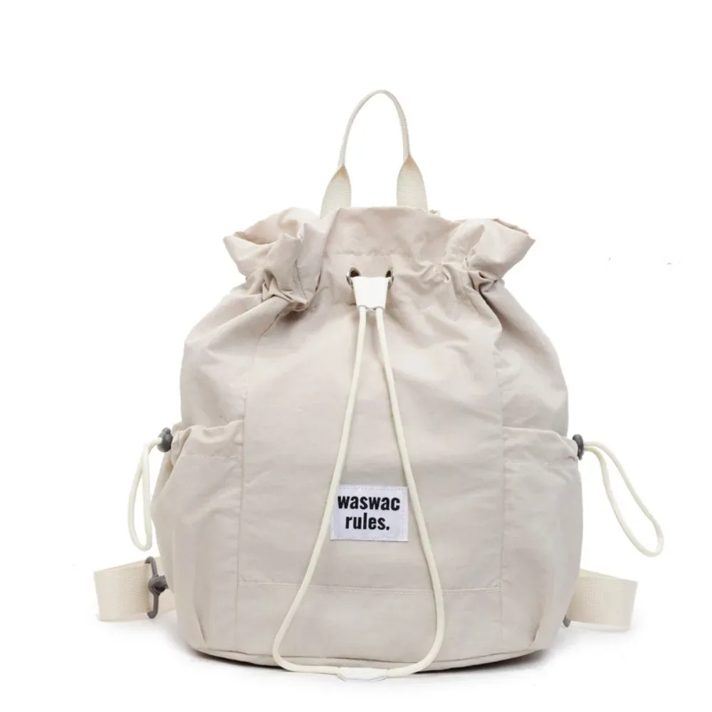sac à dos de sport de grande capacité pour le rangement des raquettes, sac à bandoulière léger de couleur unie pour le fitness, style coréen pour le badminton