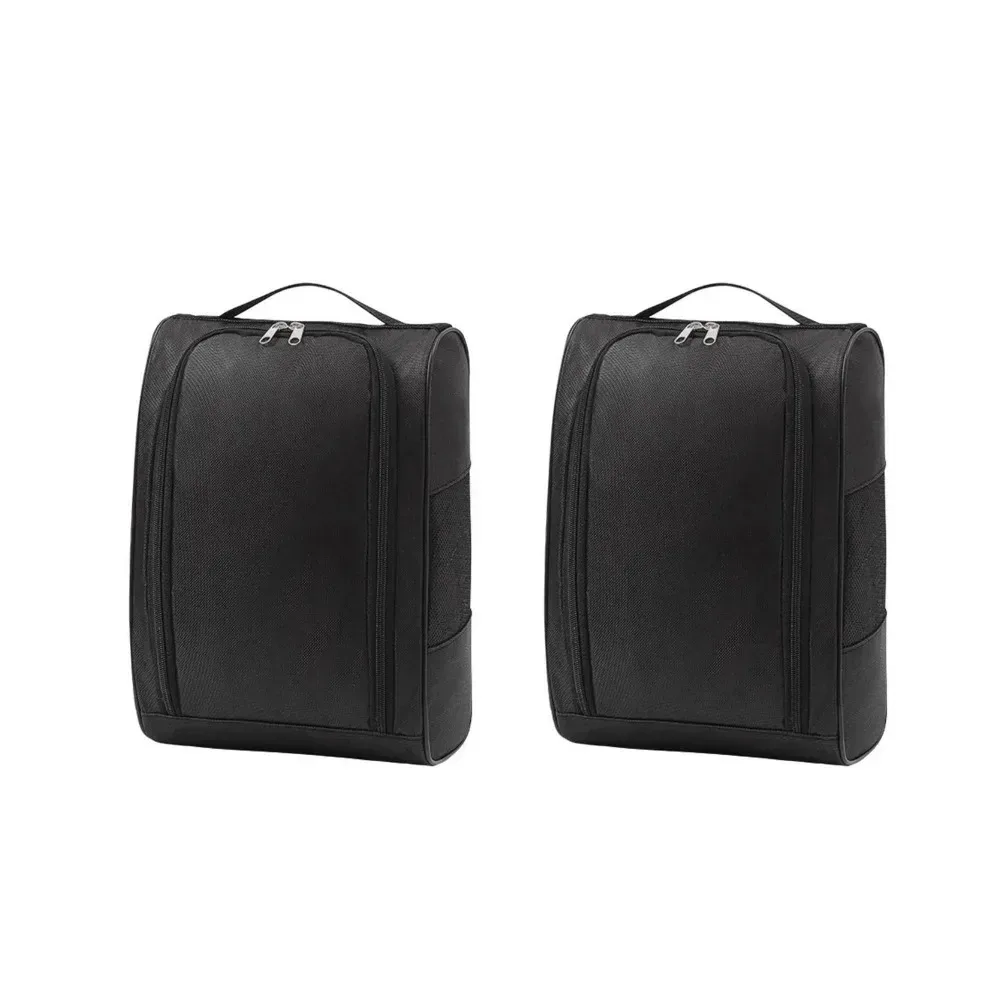 sac à chaussures de golf portable, sac à main en tissu oxford de haute qualité, imperméable, anti-poussière, léger, sac de rangement pour chaussures de football et de tennis