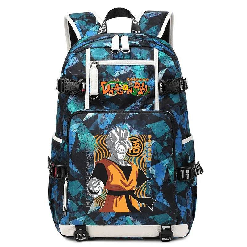 sac à dos d'école imprimé dragon ball z, sac à dos de voyage de grande capacité pour enfants et adolescents