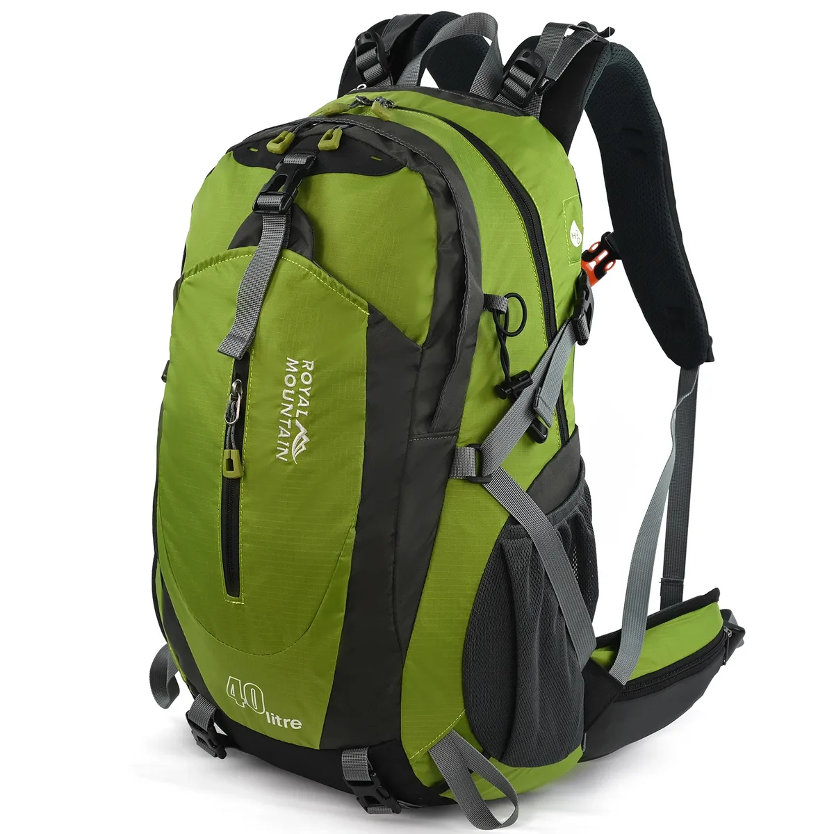 sac à dos de randonnée en plein air 40l, léger, respirant, fonctionnel, poche avant ouverte, sac en nylon résistant à l'eau