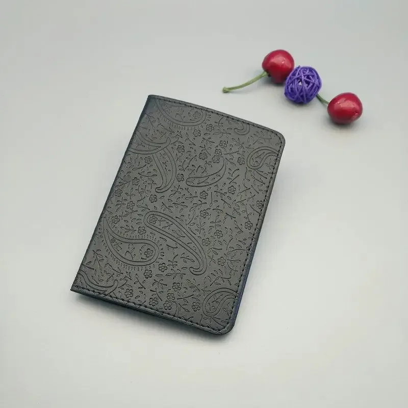 étui de protection imperméable pour passeport, en cuir pu, portefeuille pour cartes de crédit, joli porte-passeport pour femmes/hommes