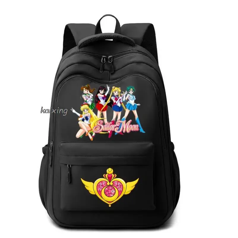 sacs d'école chaud marin lune imprimé étudiants capacité sac à dos adolescent femmes hommes voyage ordinateur portable mochila infantil cadeau