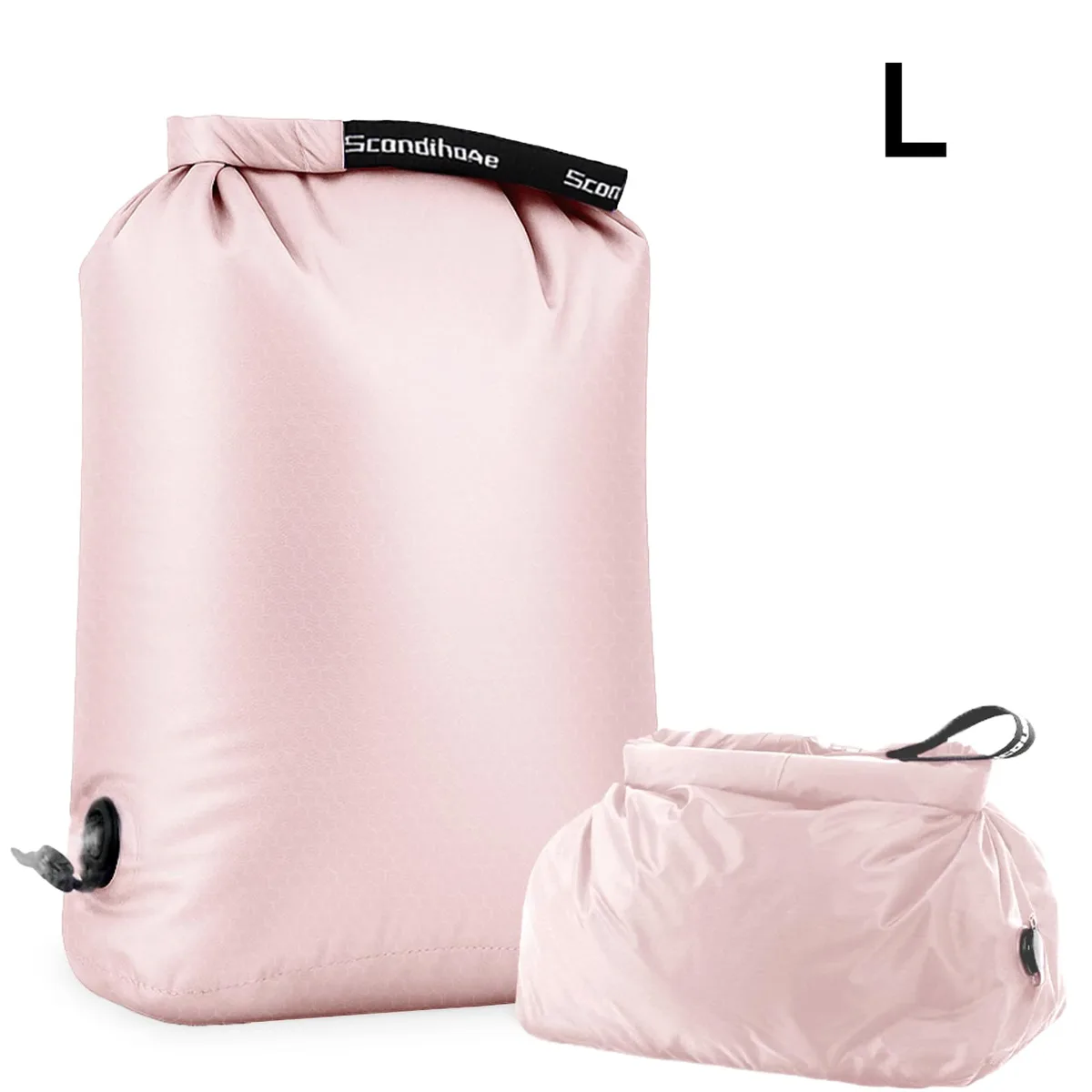 sac de rangement de voyage, sac de compression étanche sans pompe, sac sous vide, organisateur de vêtements, pochette gain de place pour le backpacking et la salle de sport