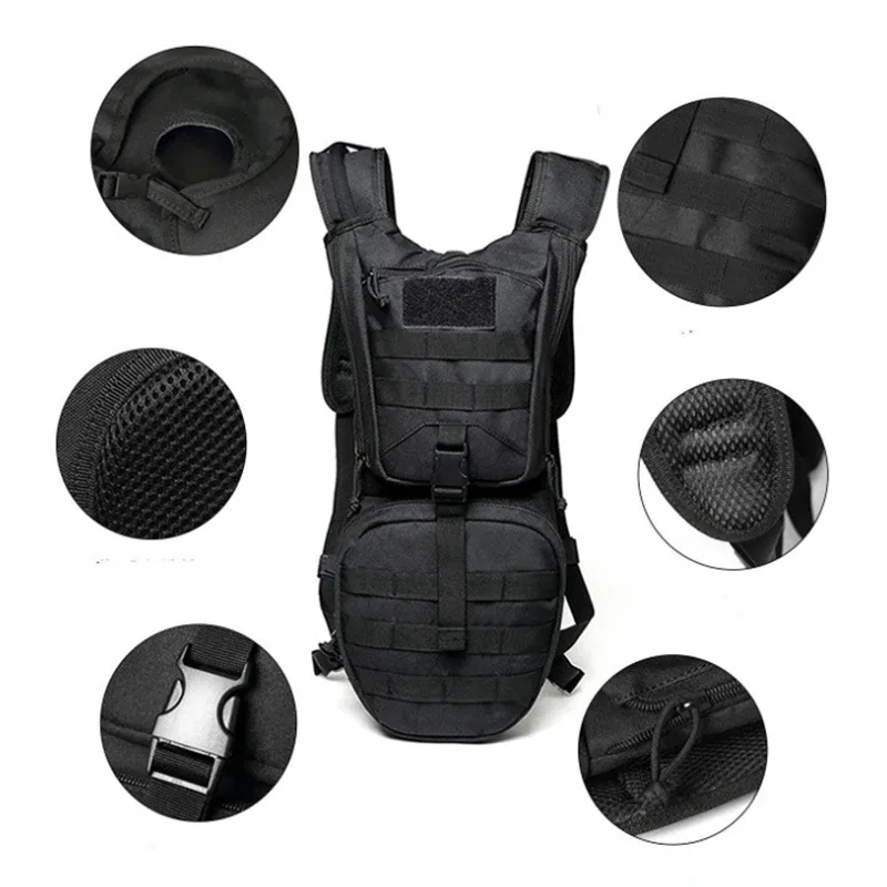sac à dos imperméable pour cyclisme, sacoche tactique militaire pour sports de plein air, randonnée, vtt, hydratation