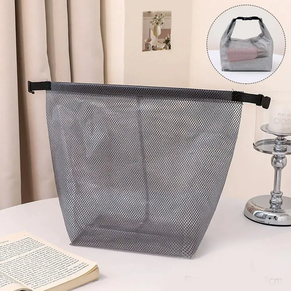 sacs de rangement portables avec poignée, grande ouverture, trousse de toilette étanche, pochette de rangement pour maquillage, pour voyage, fitness, natation, extérieur