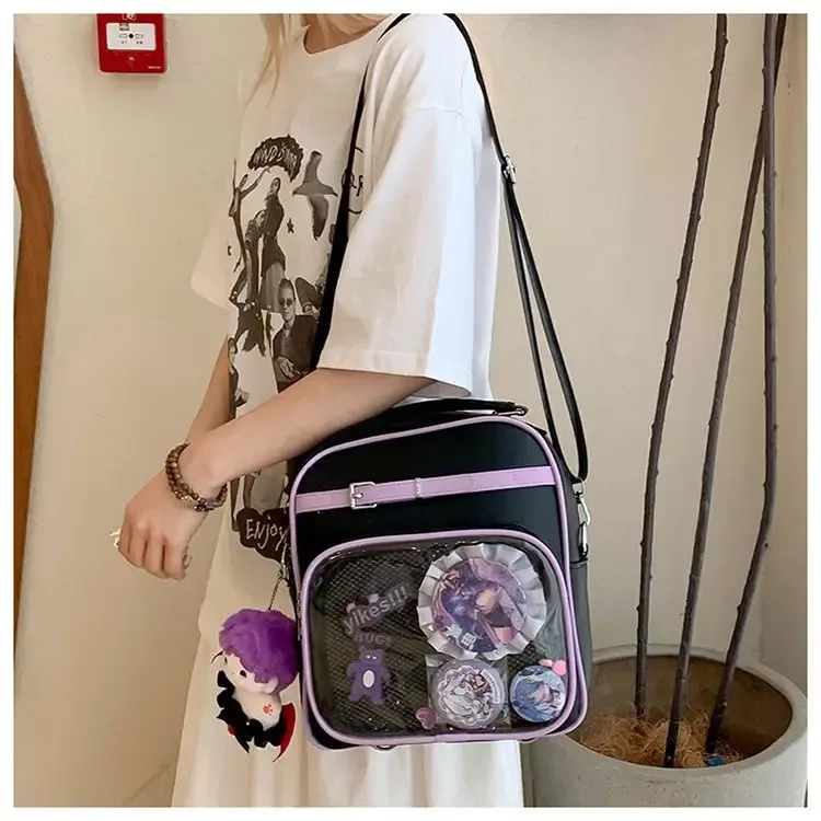 nouveau femmes mode sac à dos décontracté style preppy une épaule bandoulière sac à main original niche design fille ulzzang ita sac