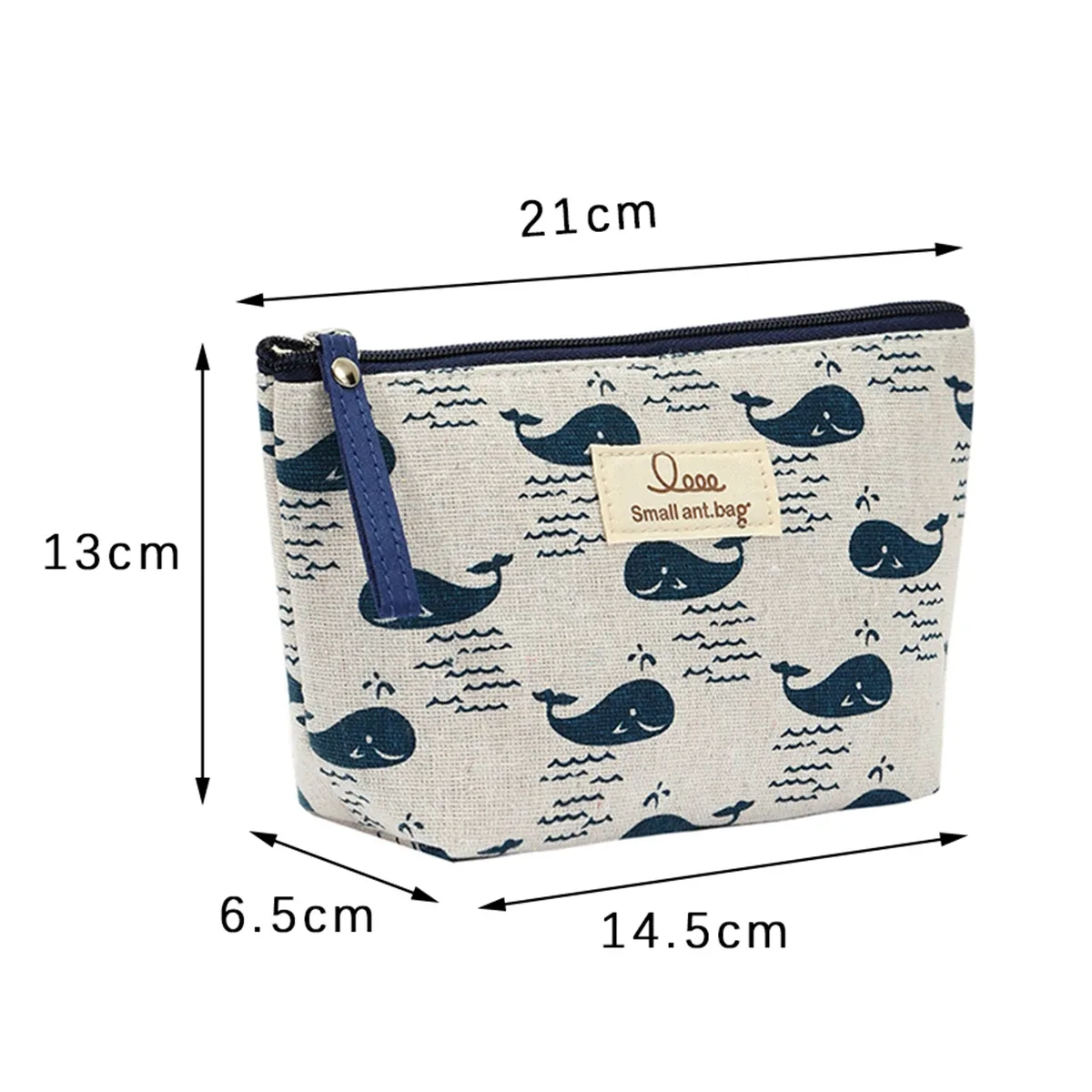 Pochette à fermeture éclair en tissu, sac de rangement pour cosmétiques, porte-cartes multifonctionnel en toile, pochette pour clés, sac pour téléphone, trousse de toilette