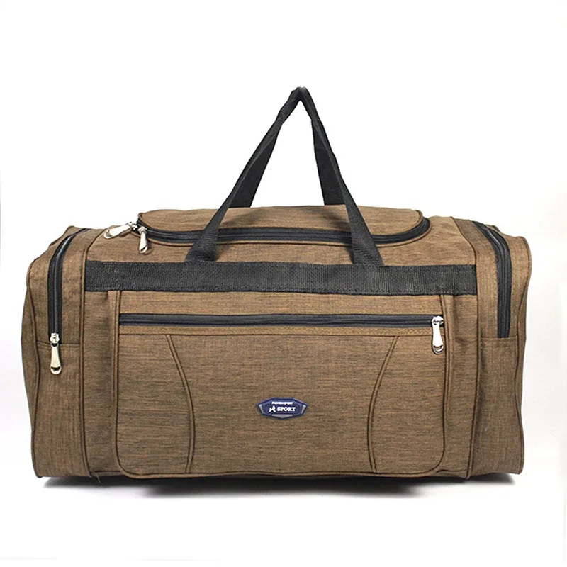oxford – sacs de voyage imperméables pour hommes, bagages à main, grand sac de voyage d'affaires de grande capacité, sac de voyage pour week-end