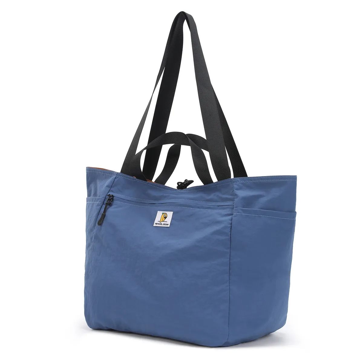 sac fourre-tout de voyage réversible, sac de sport pliable de grande capacité, sac d'emballage de bagages à bandoulière en toile pour femmes et hommes